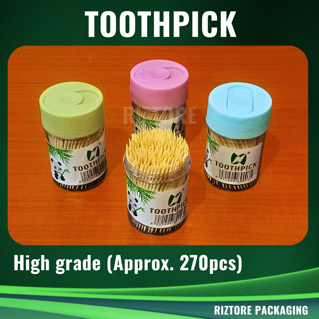 High Grade Toothpick Tub/Box
