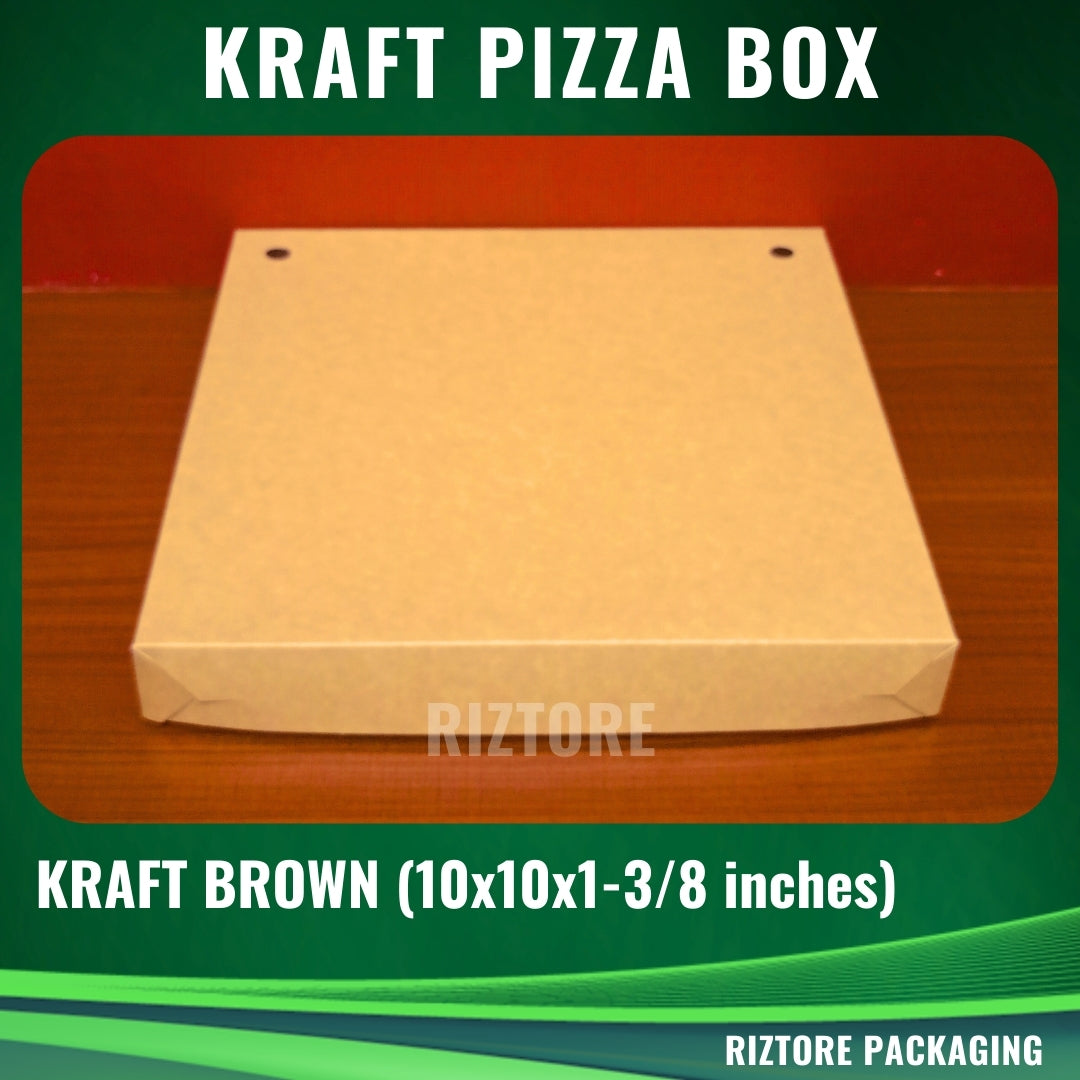 Reversible Kraft Pizza Box