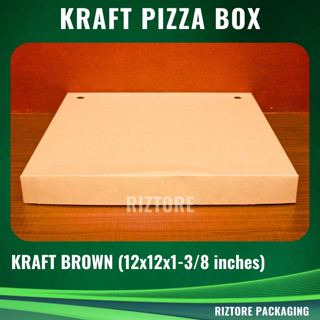 Reversible Kraft Pizza Box