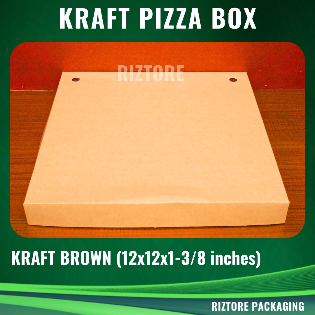 Reversible Kraft Pizza Box