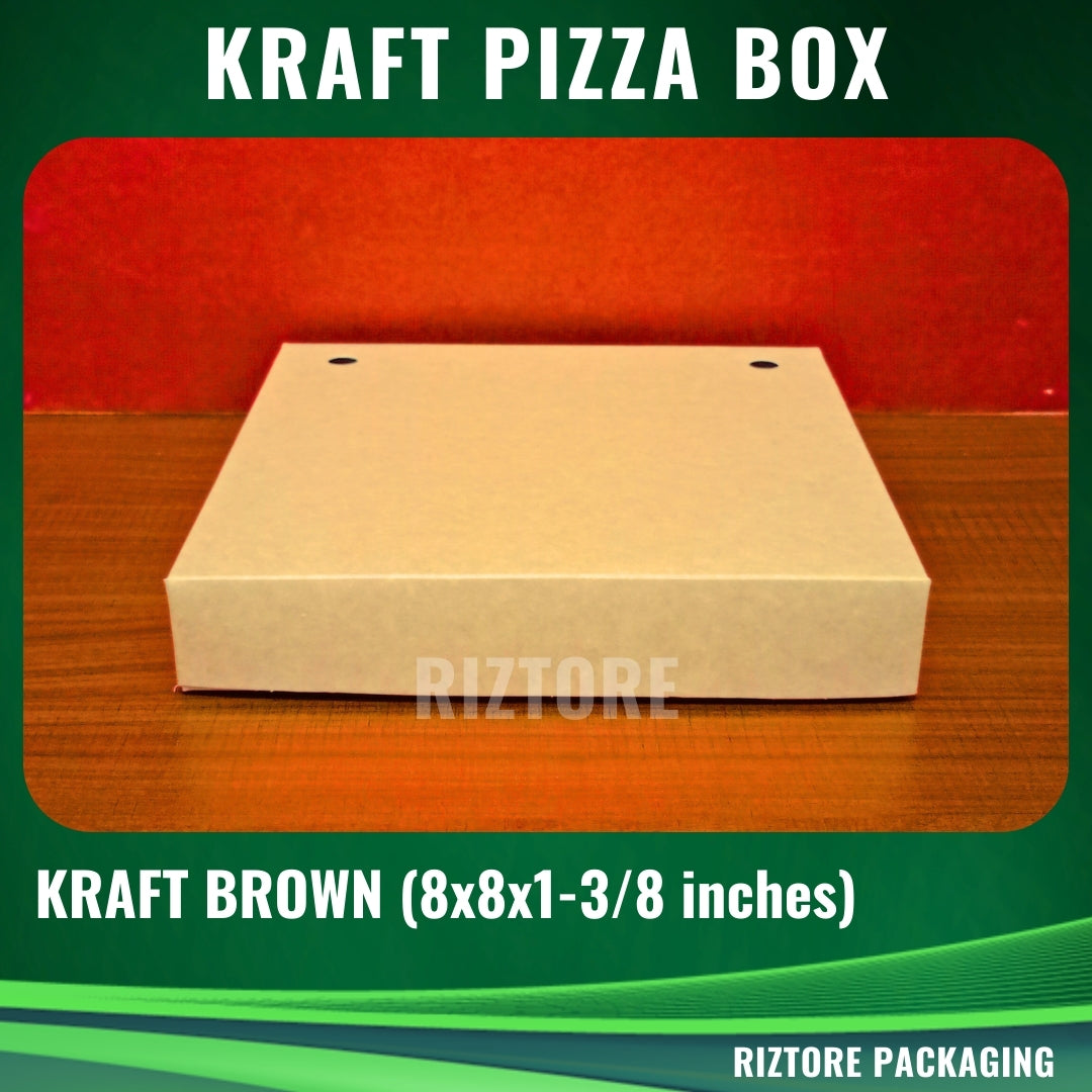 Reversible Kraft Pizza Box