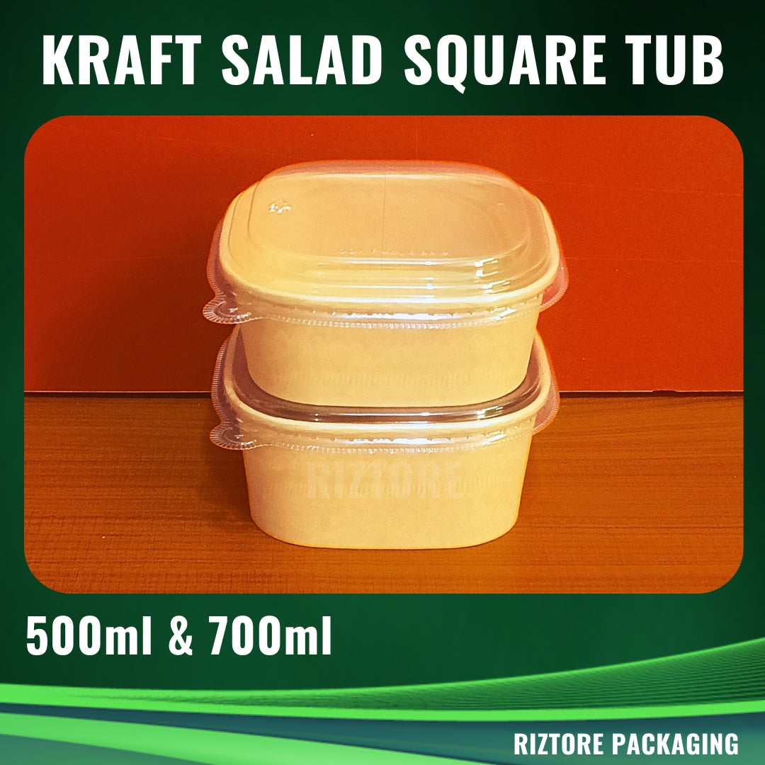 Kraft Salad Square Tub 50's