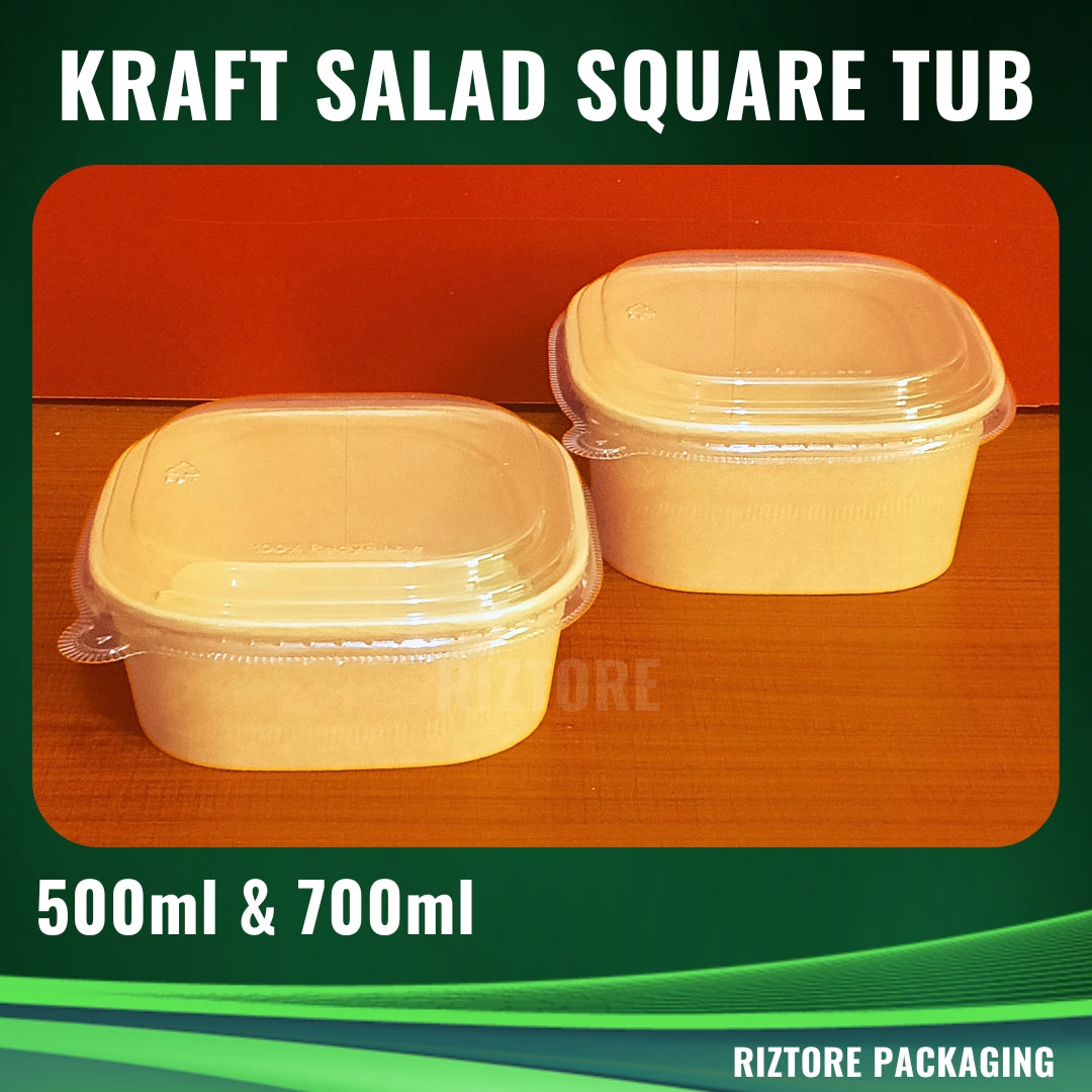 Kraft Salad Square Tub 50's