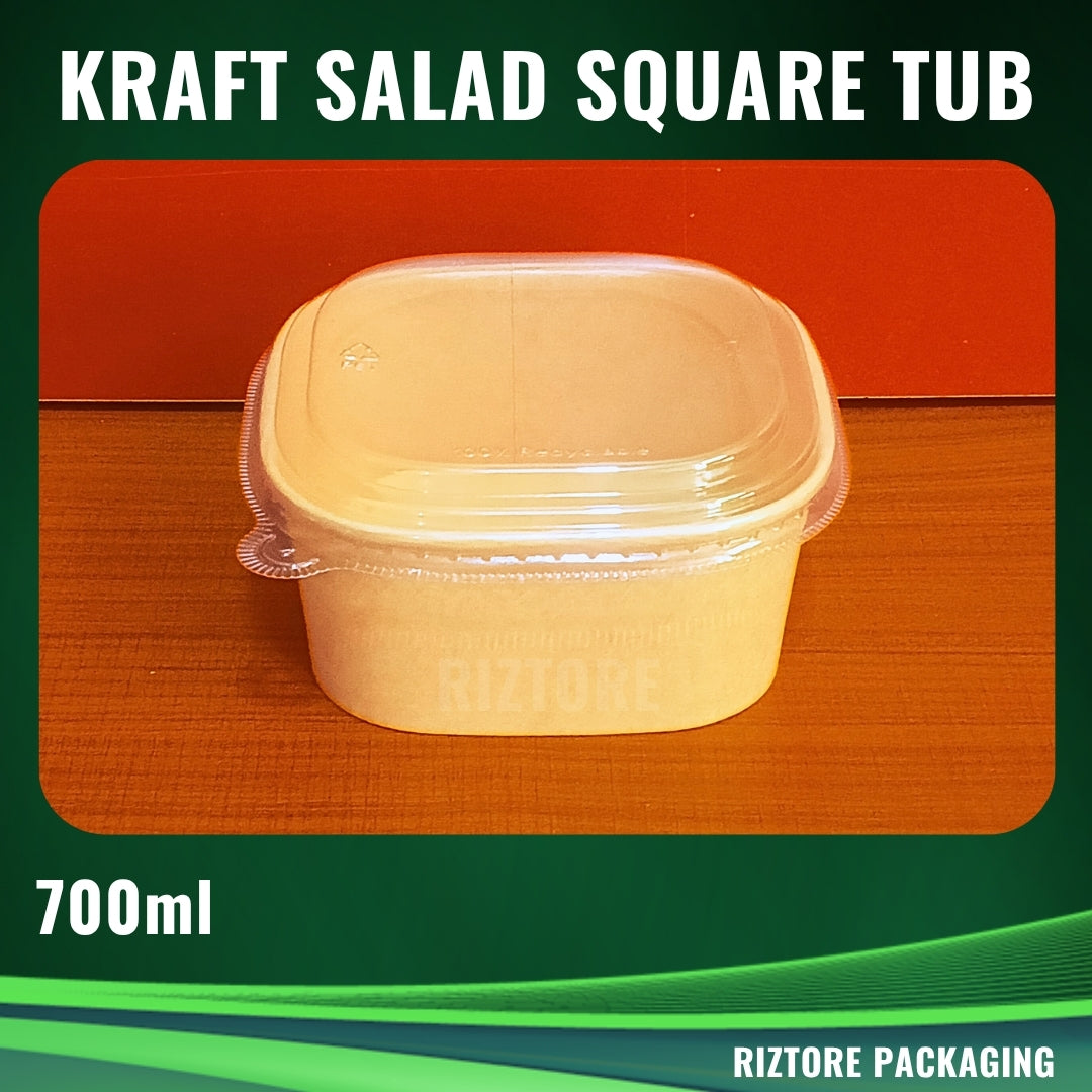 Kraft Salad Square Tub 50's