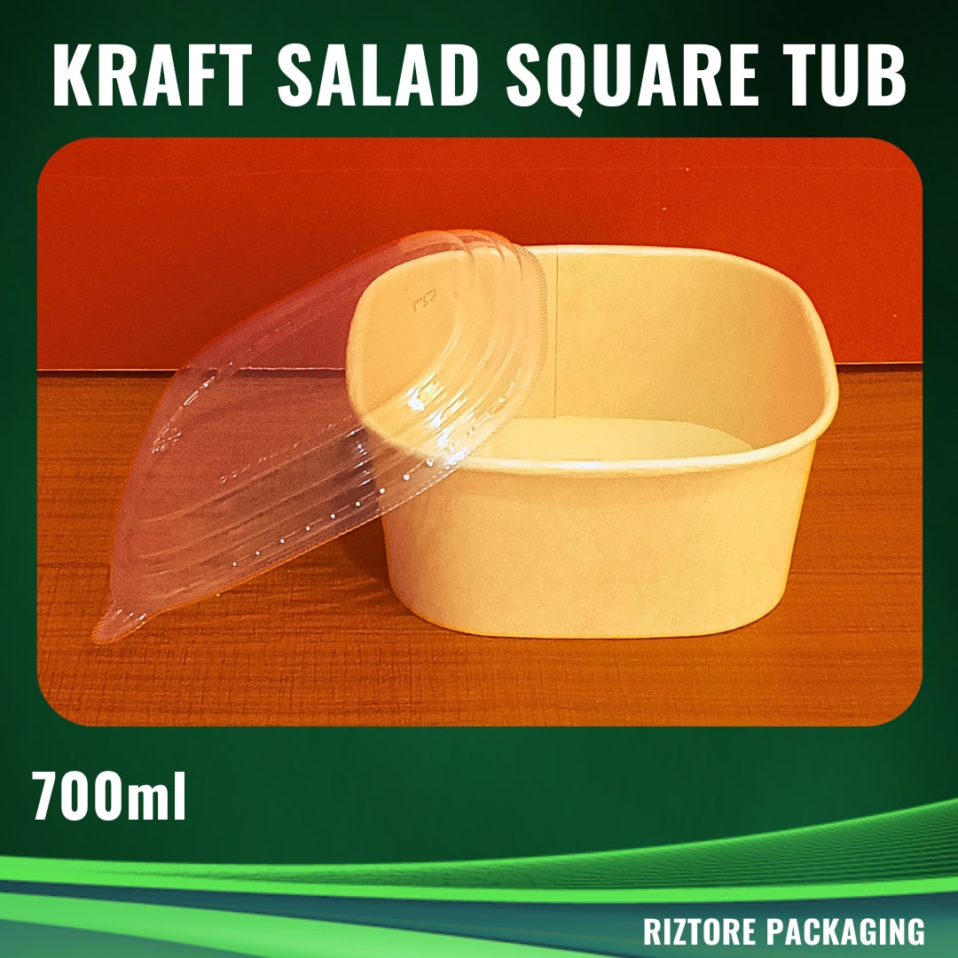 Kraft Salad Square Tub 50's