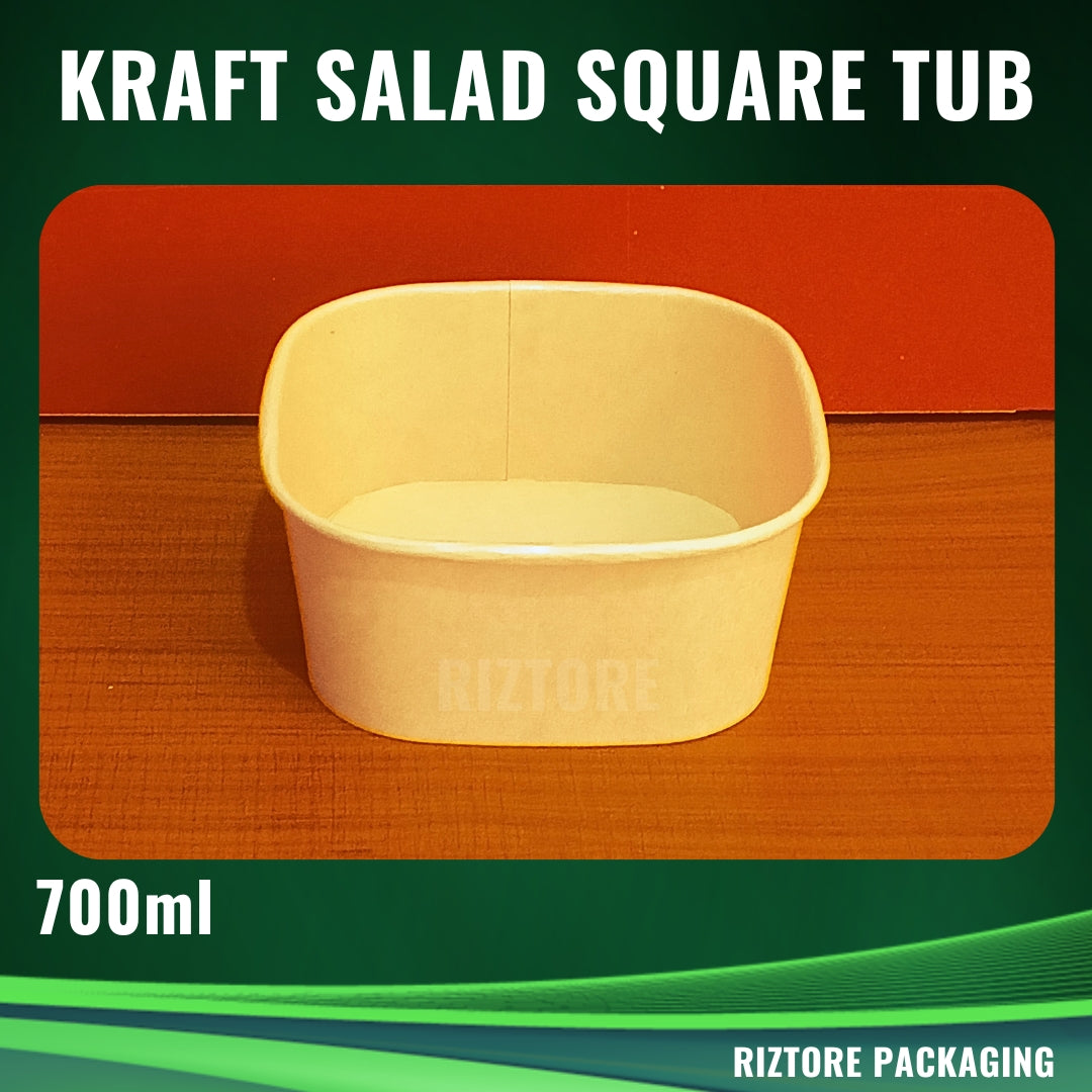 Kraft Salad Square Tub 50's