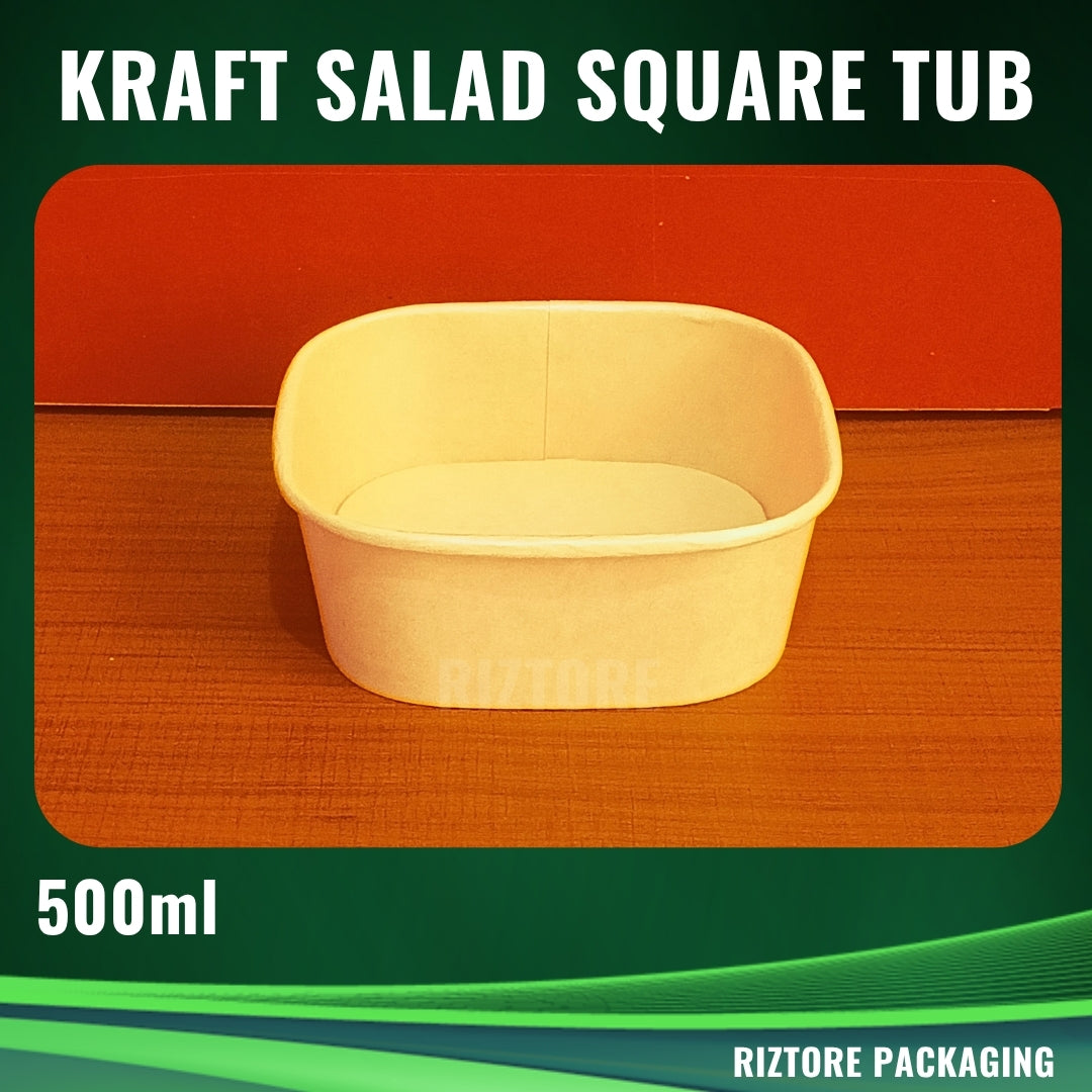 Kraft Salad Square Tub 50's