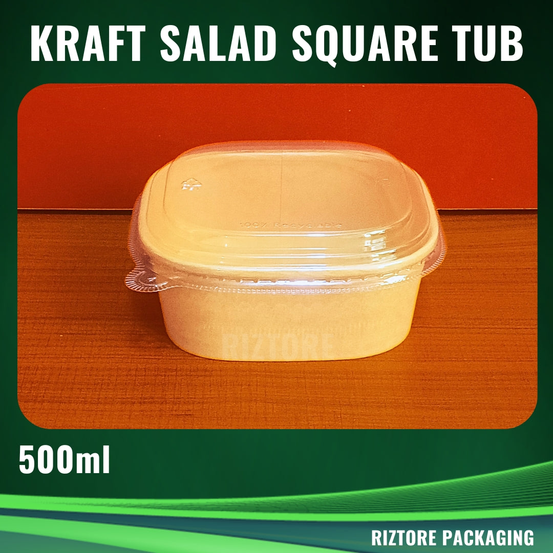 Kraft Salad Square Tub 50's