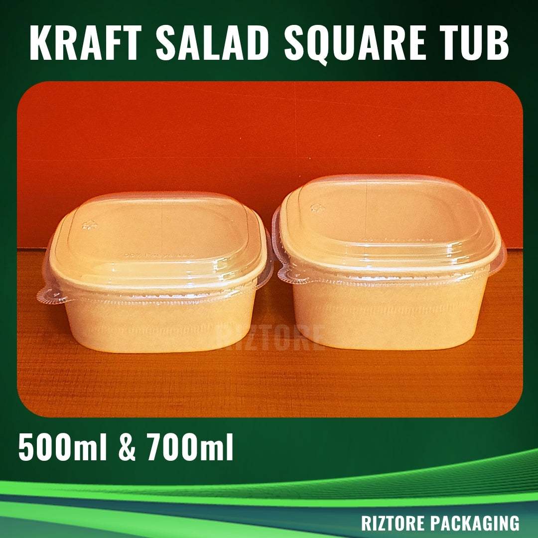 Kraft Salad Square Tub 50's