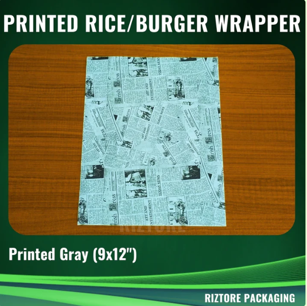 [Ream] Rice Wrapper/Food Liner 9x12"