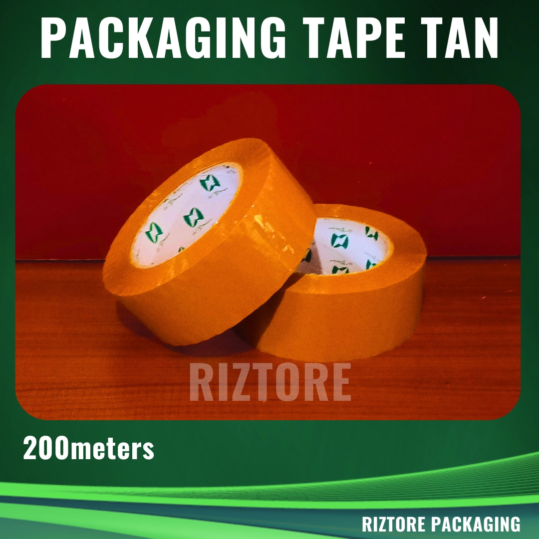 Packaging Tape Tan (Brown) 100m/200m