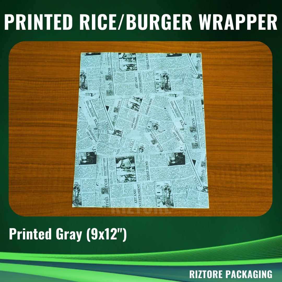[Pack] Rice Wrapper/Food Liner 9x12"