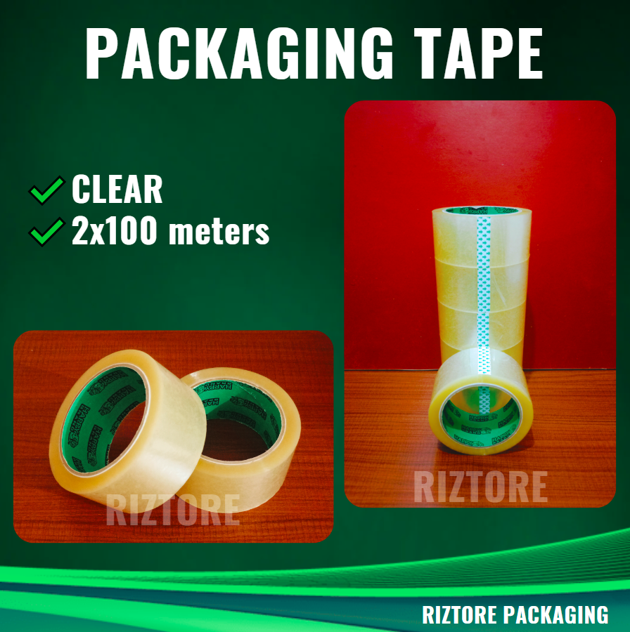 Packaging Tape Clear 100m, 200m, 300m