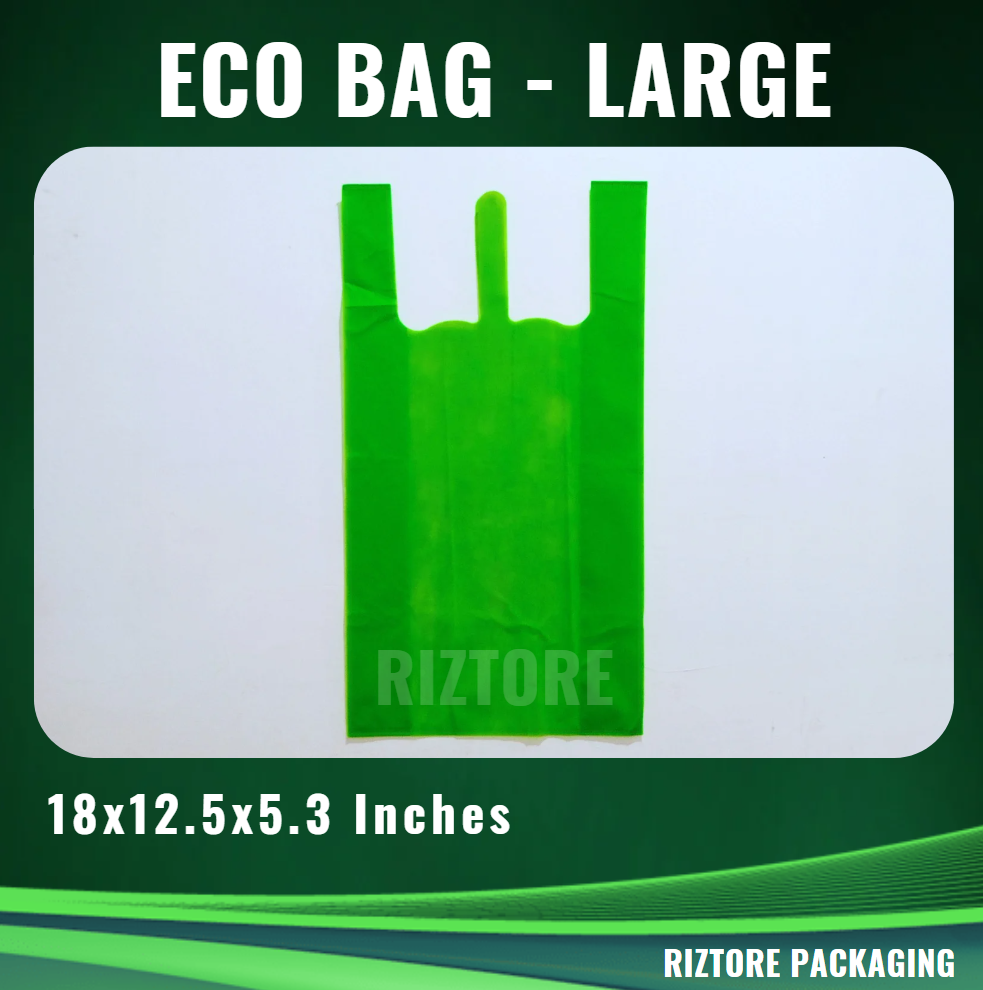 Colored ECO BAG Plain 50pcs/pack