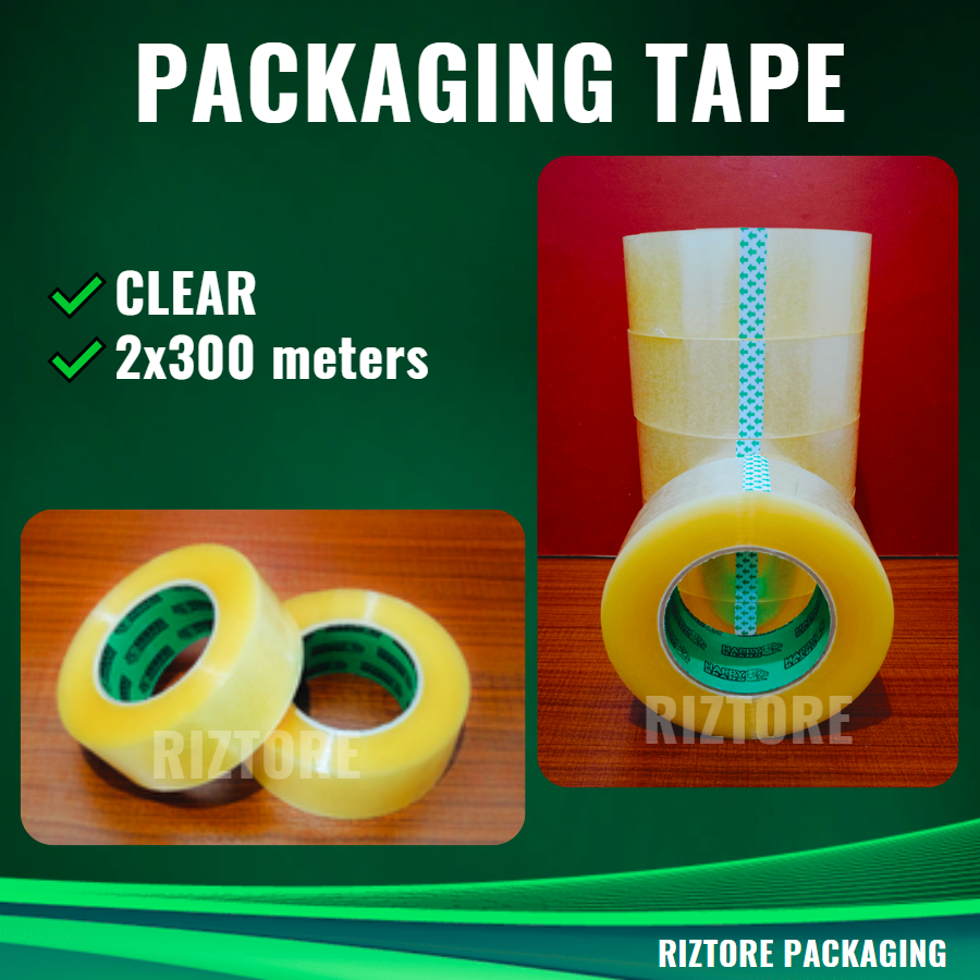 Packaging Tape Clear 100m, 200m, 300m