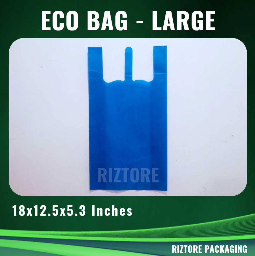 Colored ECO BAG Plain 50pcs/pack