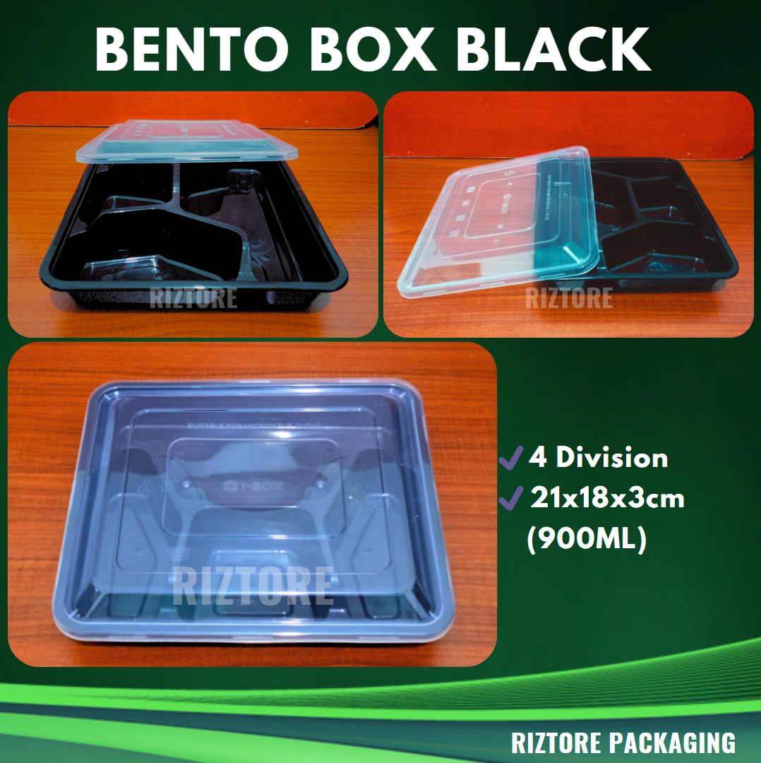 Black Bento Boxes