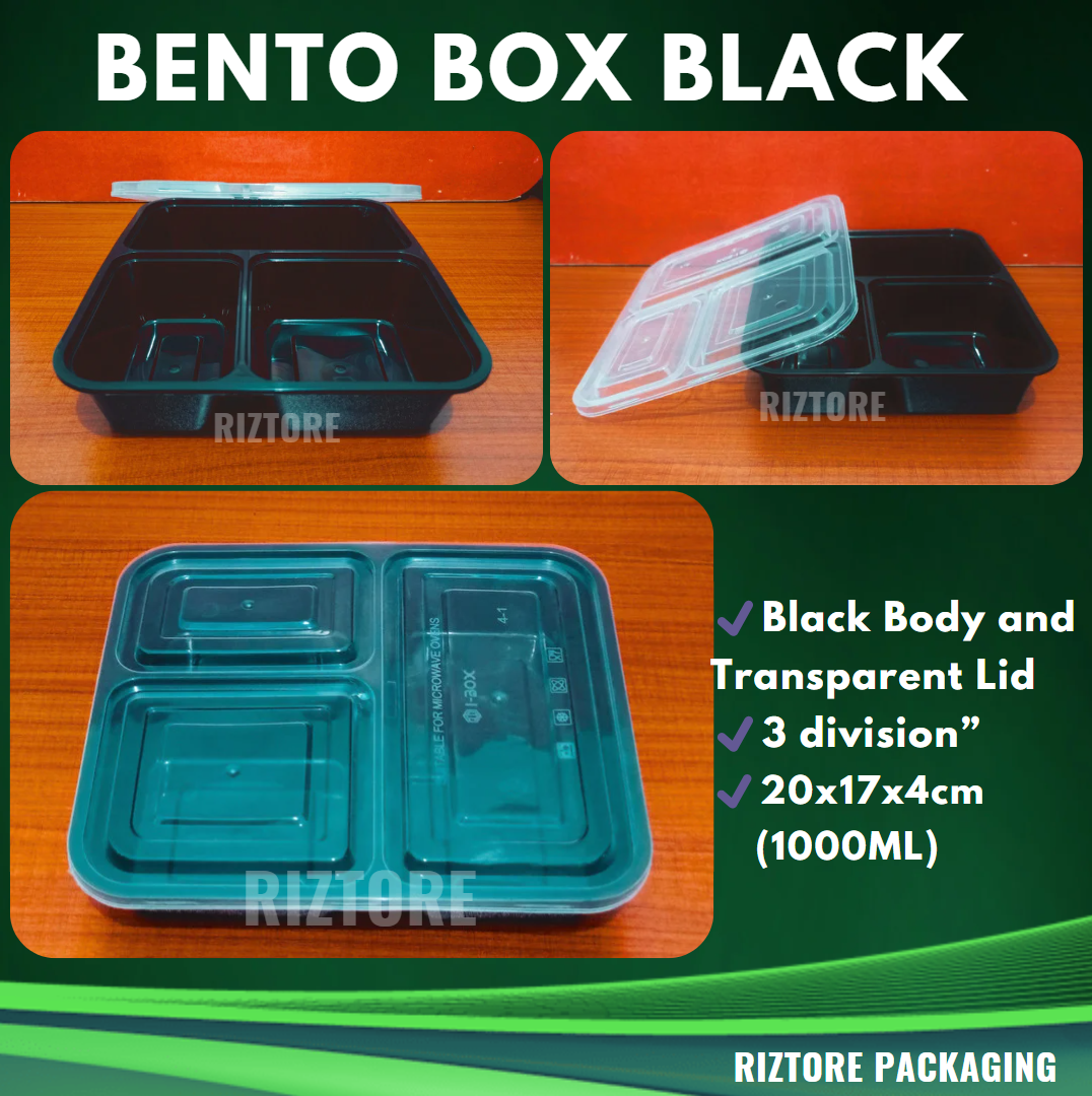 Black Bento Boxes