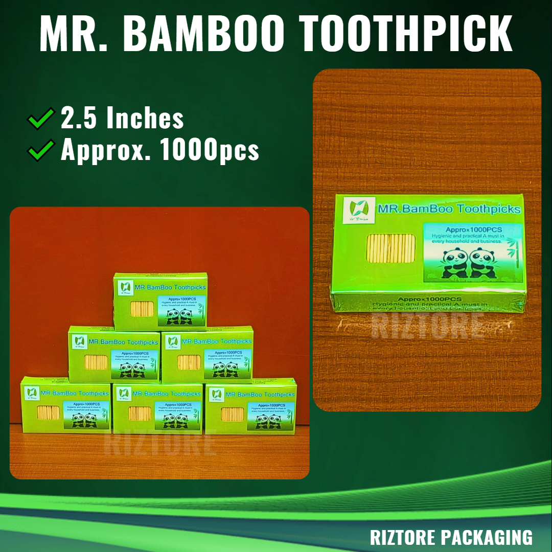 High Grade Toothpick Tub/Box