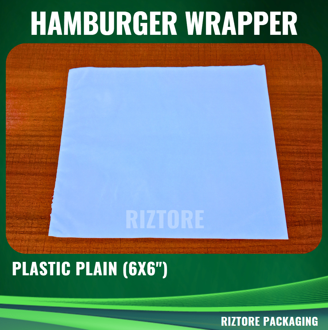 Hamburger Wrapper (Plastic)