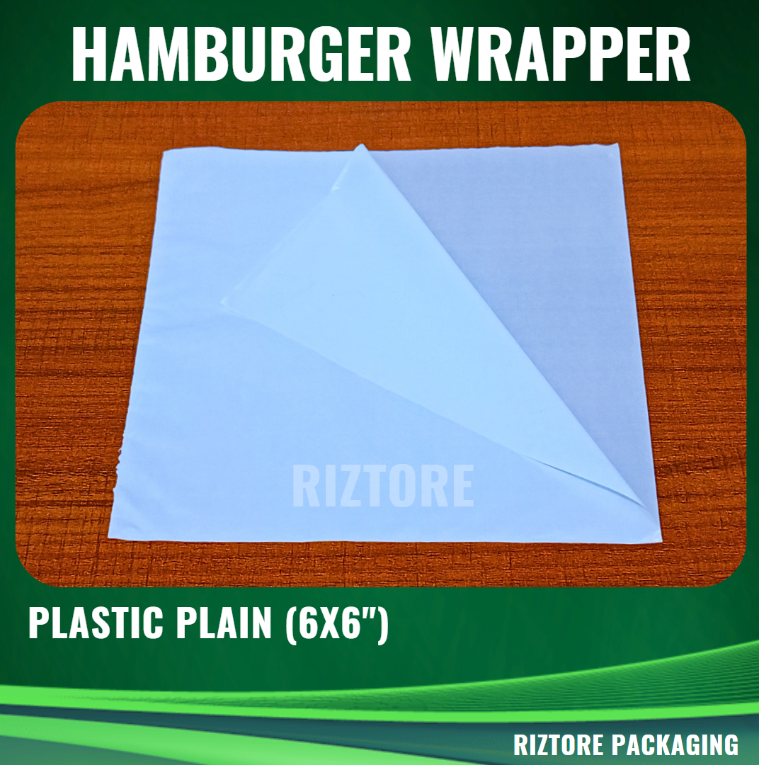 Hamburger Wrapper (Plastic)