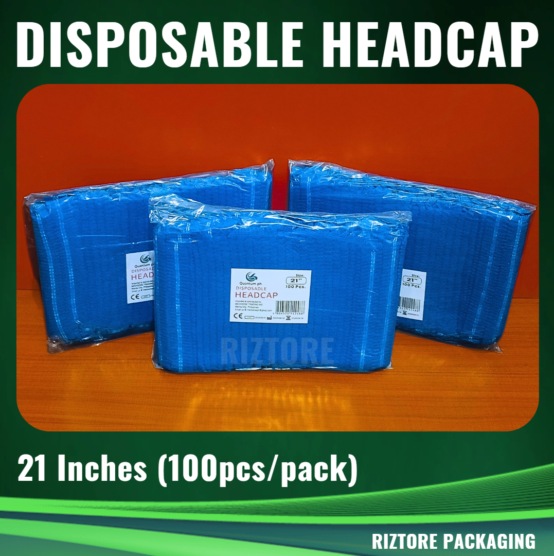 Non Woven Head Cup Blue