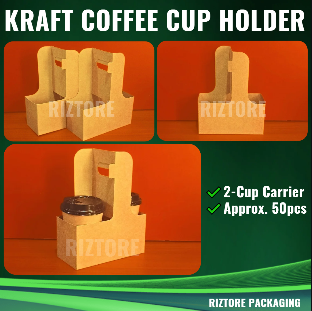 Kraft  Coffee Cup Holder 50's