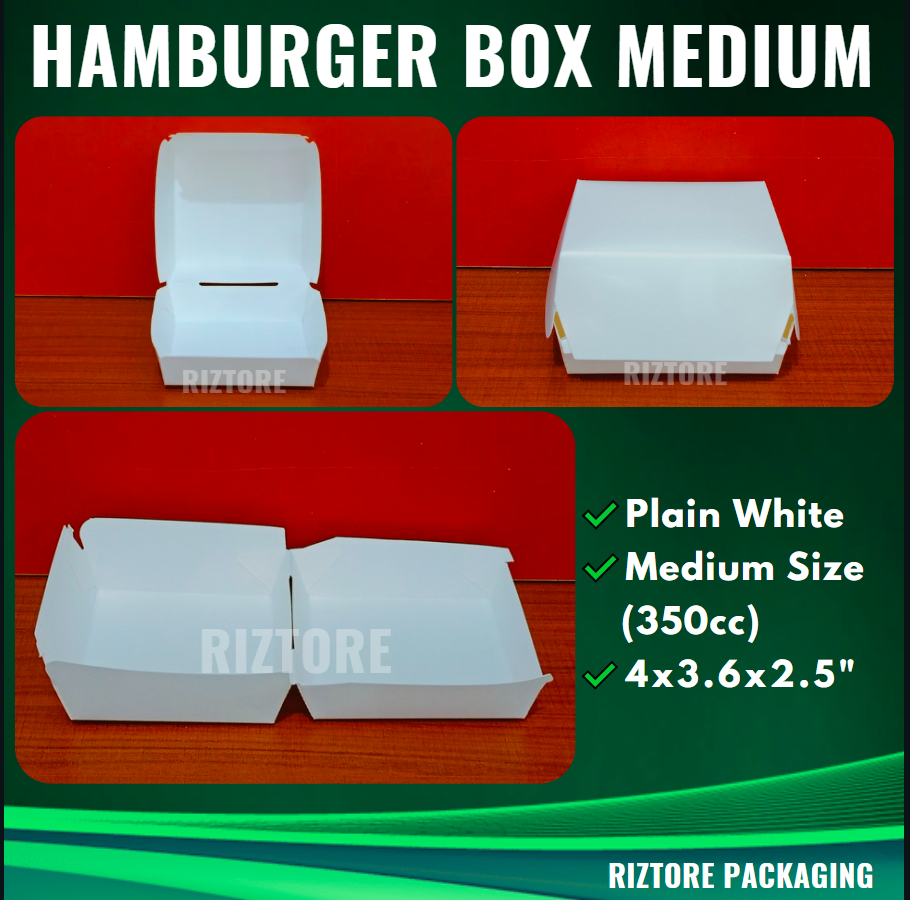 Hamburger Box (Plain)