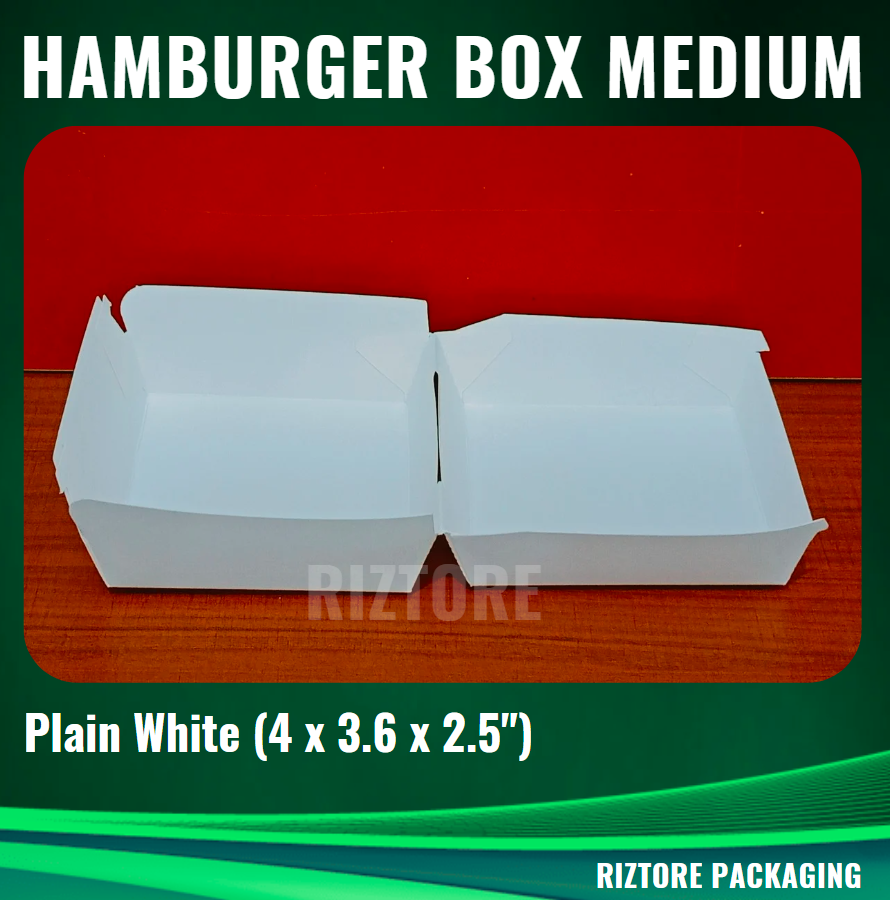 Hamburger Box (Plain)