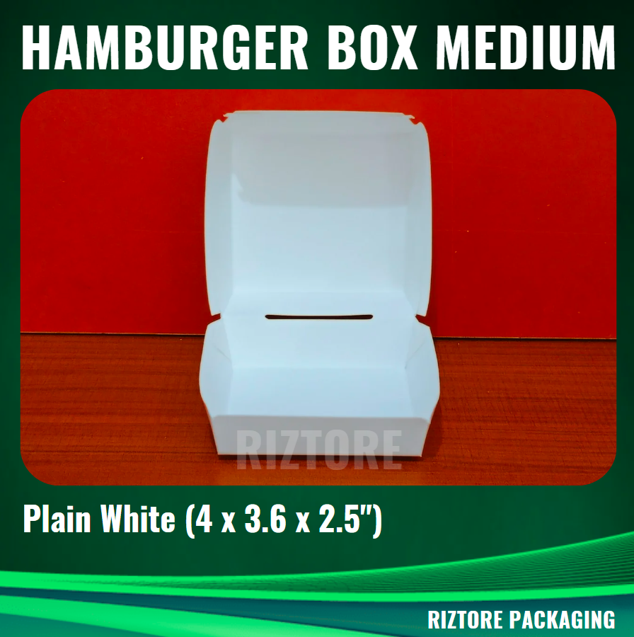 Hamburger Box (Plain)