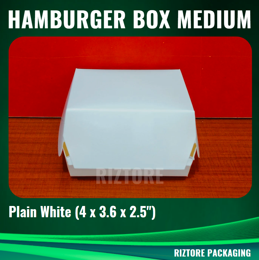 Hamburger Box (Plain)