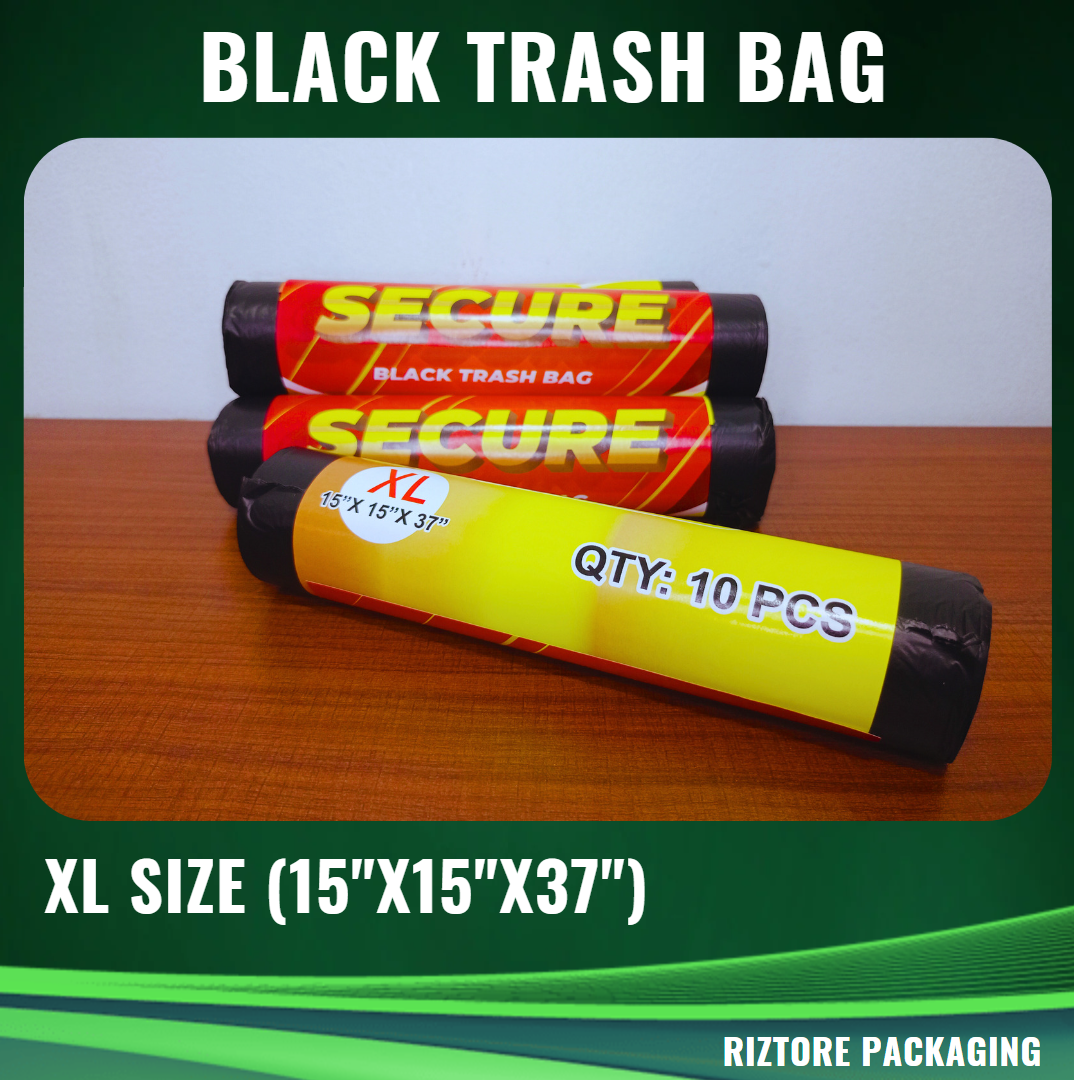 Trash Bag/garbage Bag (Black)