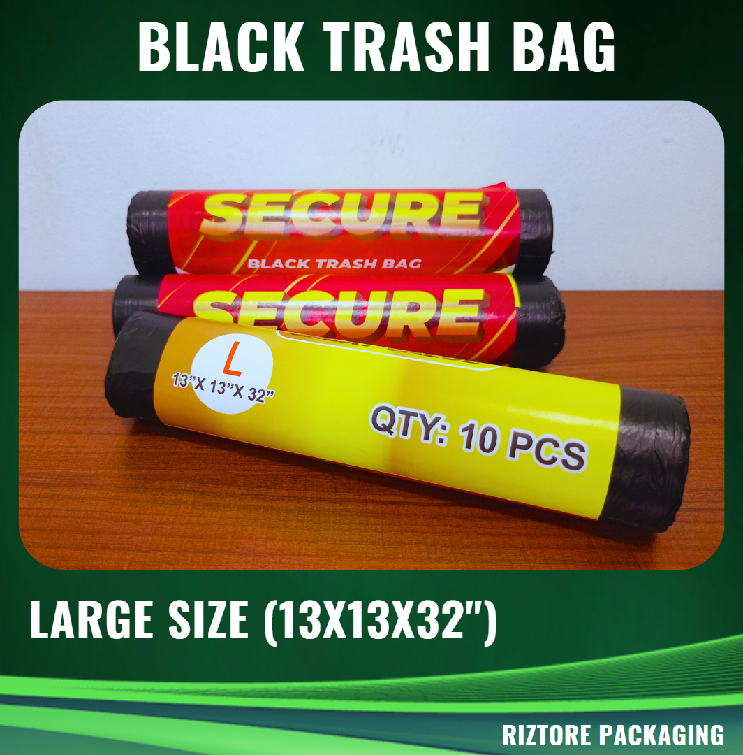 Trash Bag/garbage Bag (Black)