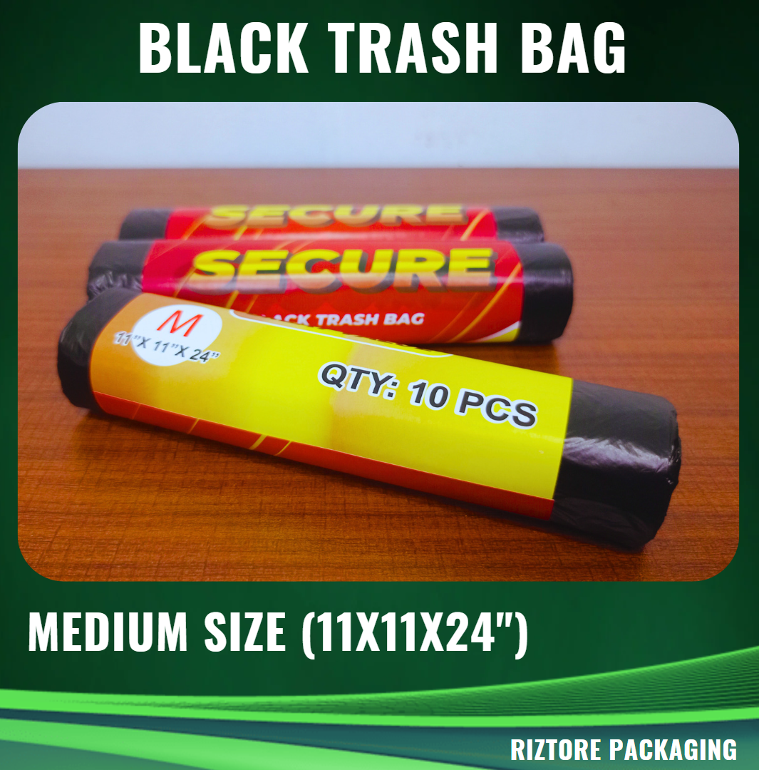 Trash Bag/garbage Bag (Black)