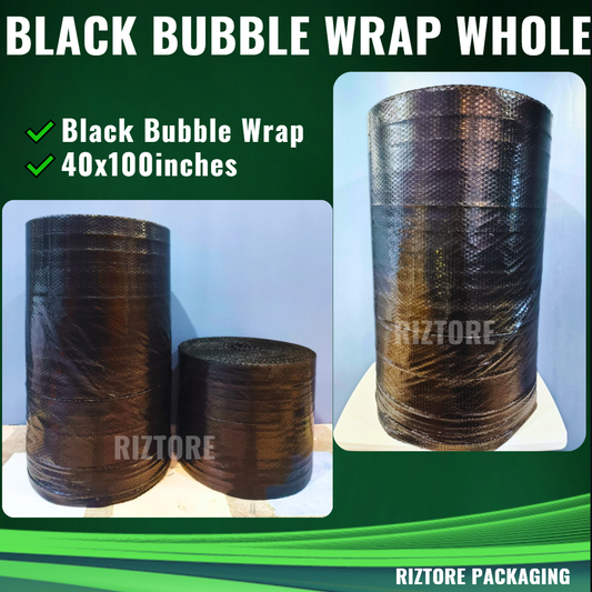 Black Bubble Wrap