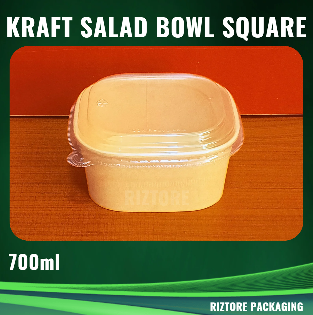 Kraft Salad Bowl Square 50's