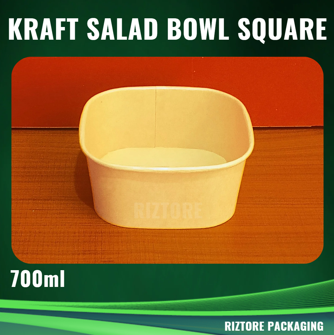 Kraft Salad Bowl Square 50's