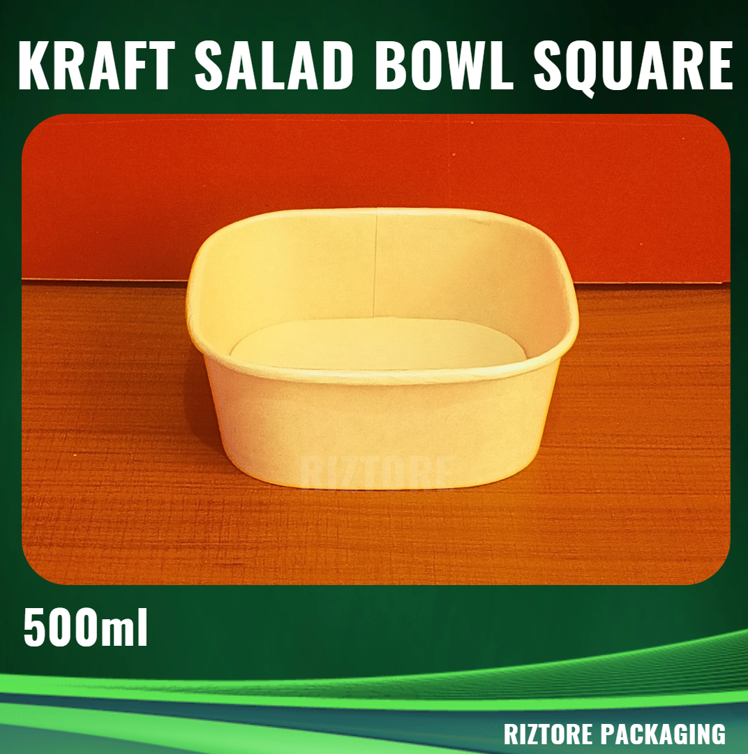 Kraft Salad Bowl Square 50's