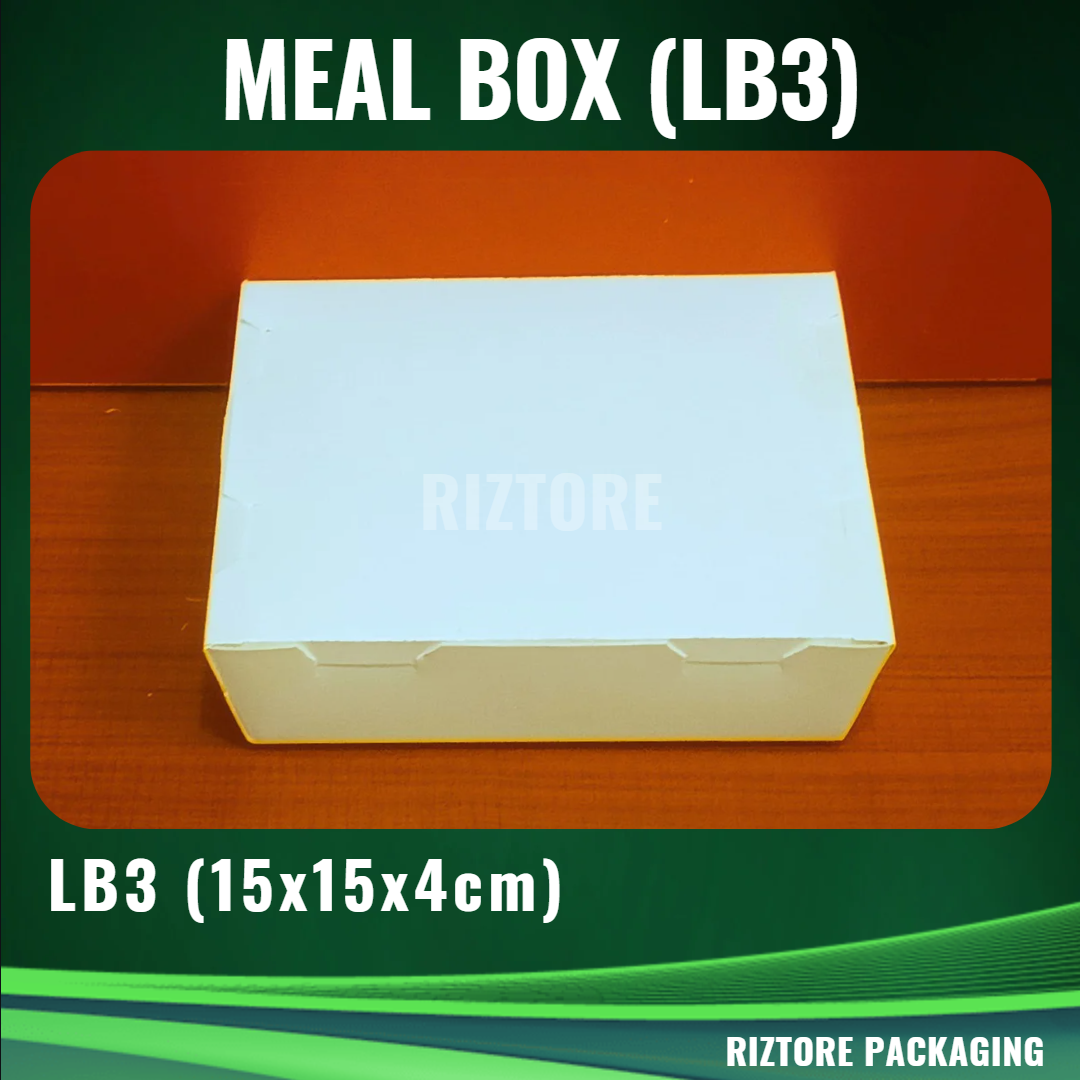 Mealbox White 3 Division 800cc