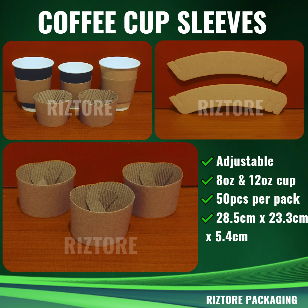 Adjustable  Coffee Sleeves for Paper Cups