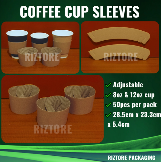 Adjustable  Coffee Sleeves for Paper Cups