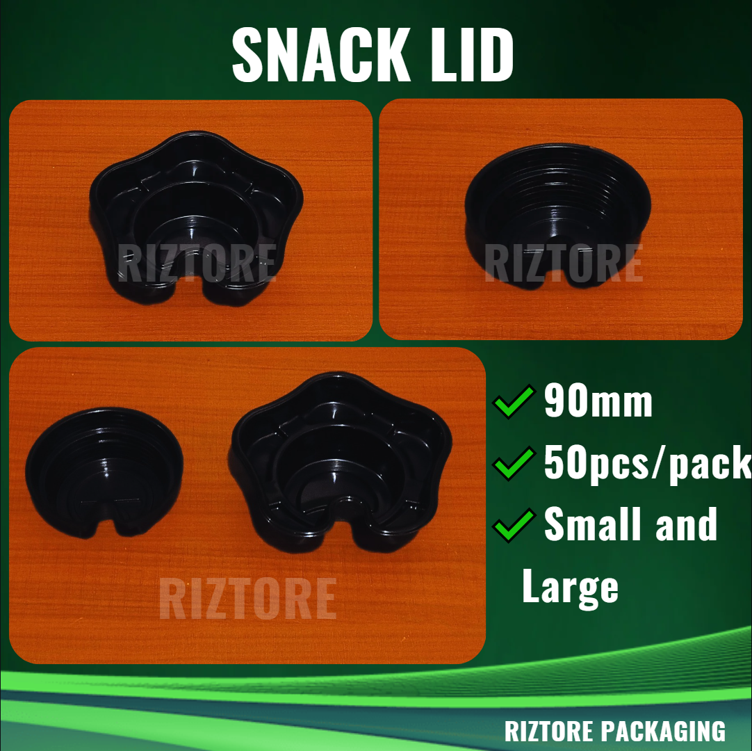 Snack LID for 90mm Cups