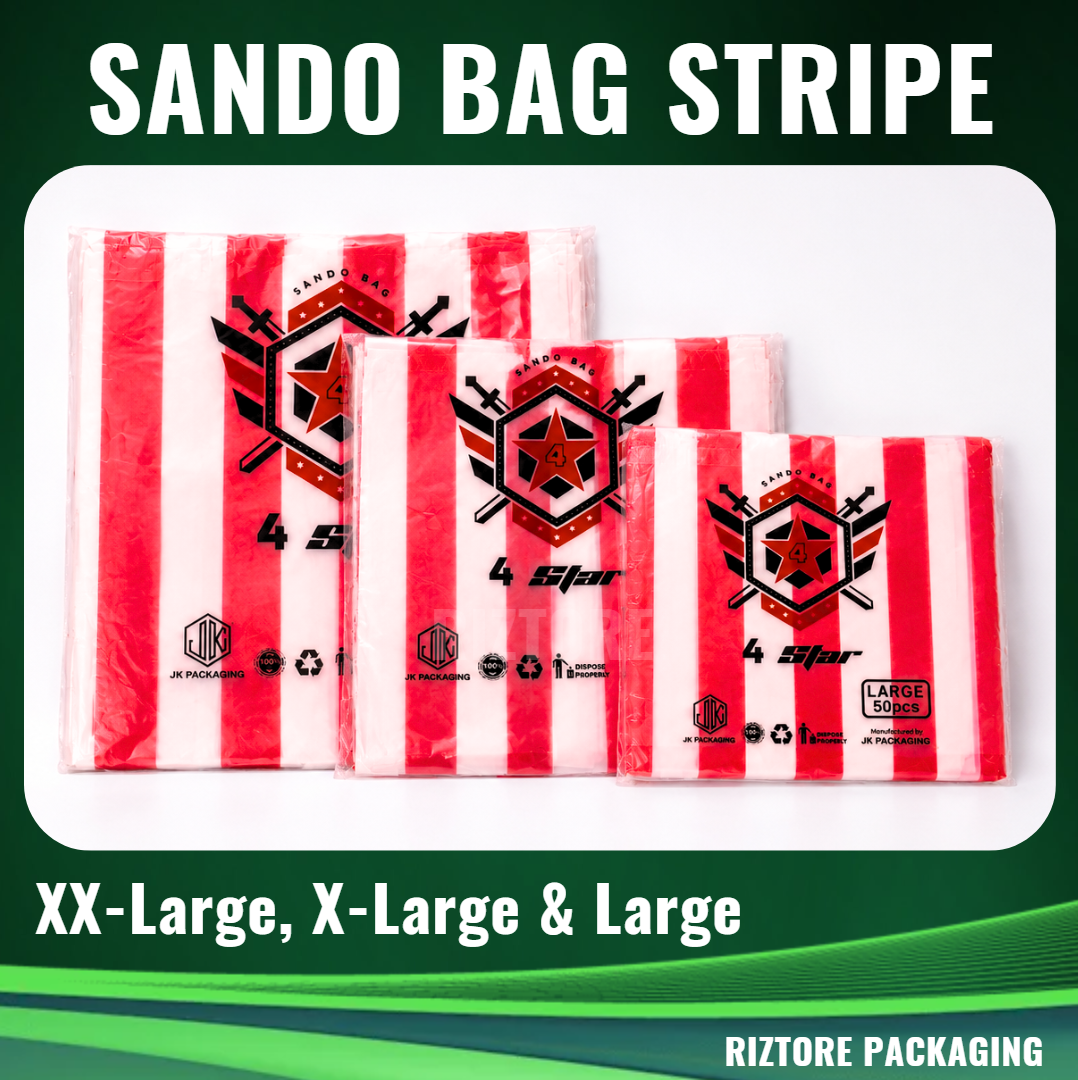 Sando Bag Stripe Large, XL, XXL