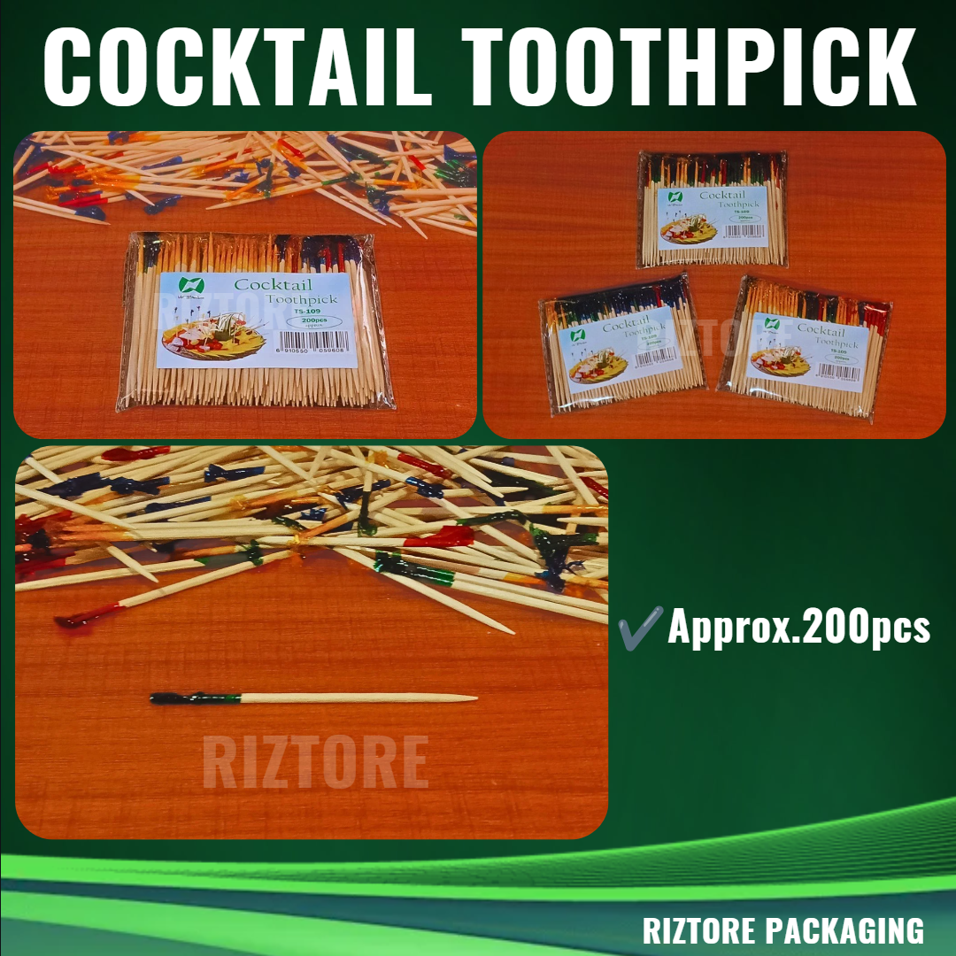 CockTail Toothpick Approx. 200pcs/pack