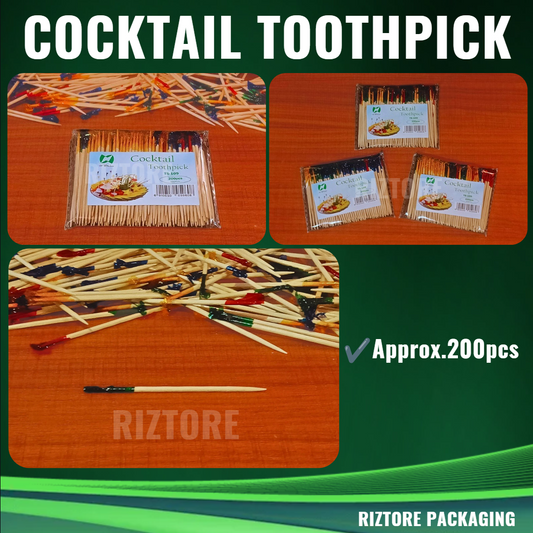 CockTail Toothpick Approx. 200pcs/pack