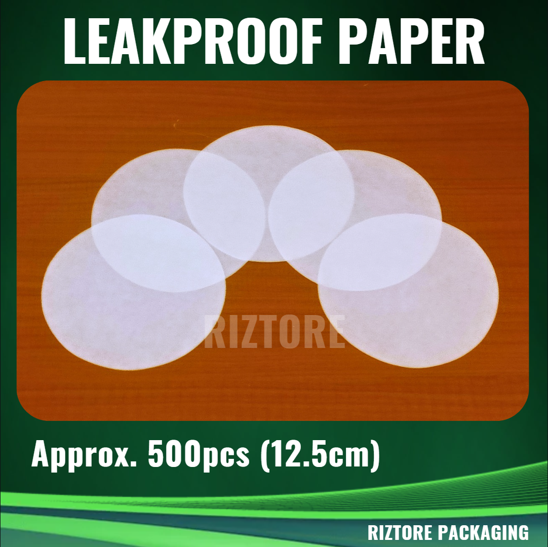 MilkTea Cup LeakProof Paper 12.5cm