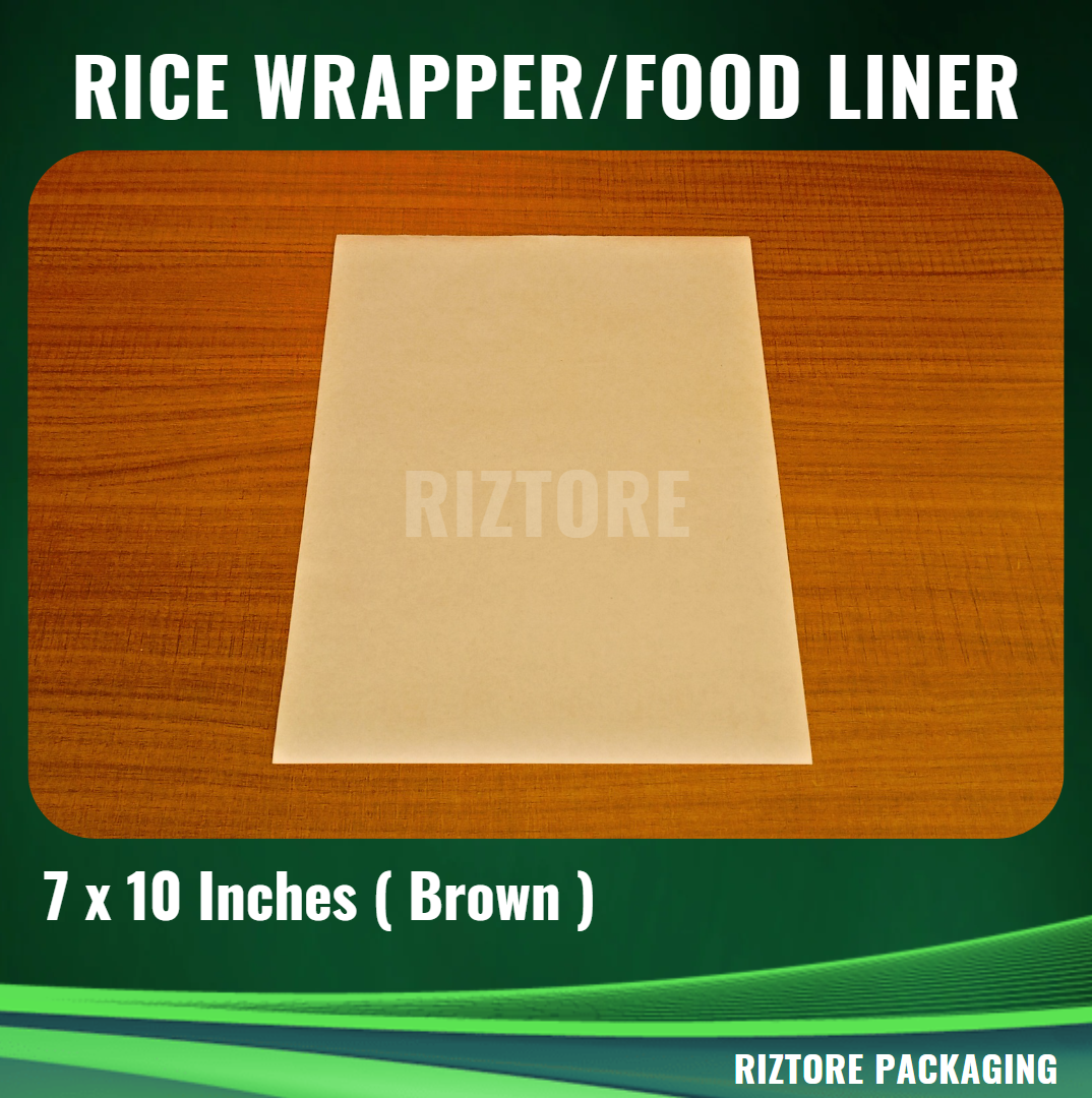 [Ream] Rice Wrapper / Food Liner 7x10"