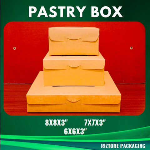 Pastry Box with Window
