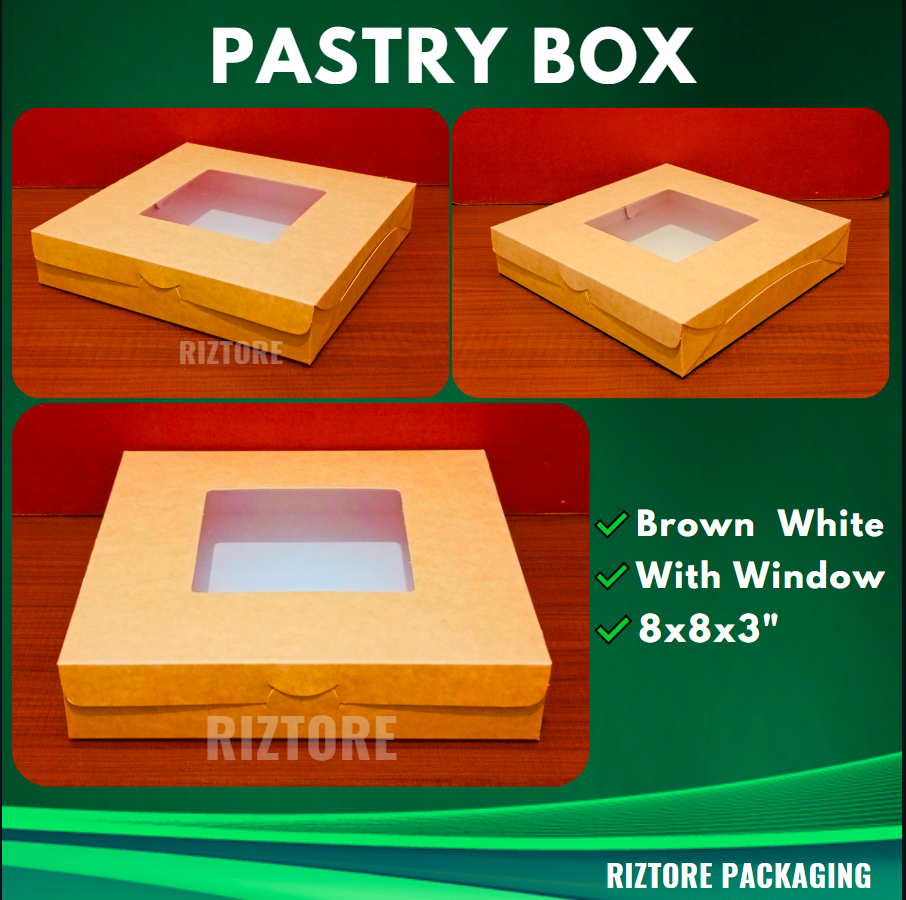 Pastry Box with Window