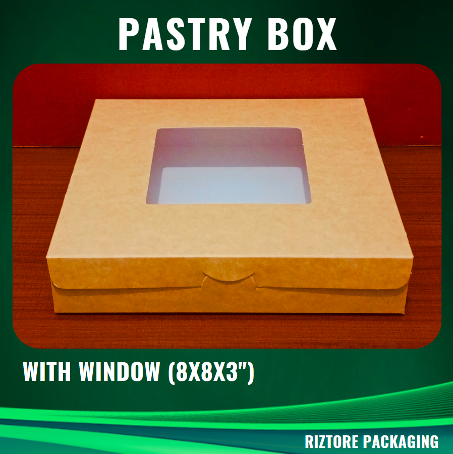 Pastry Box with Window